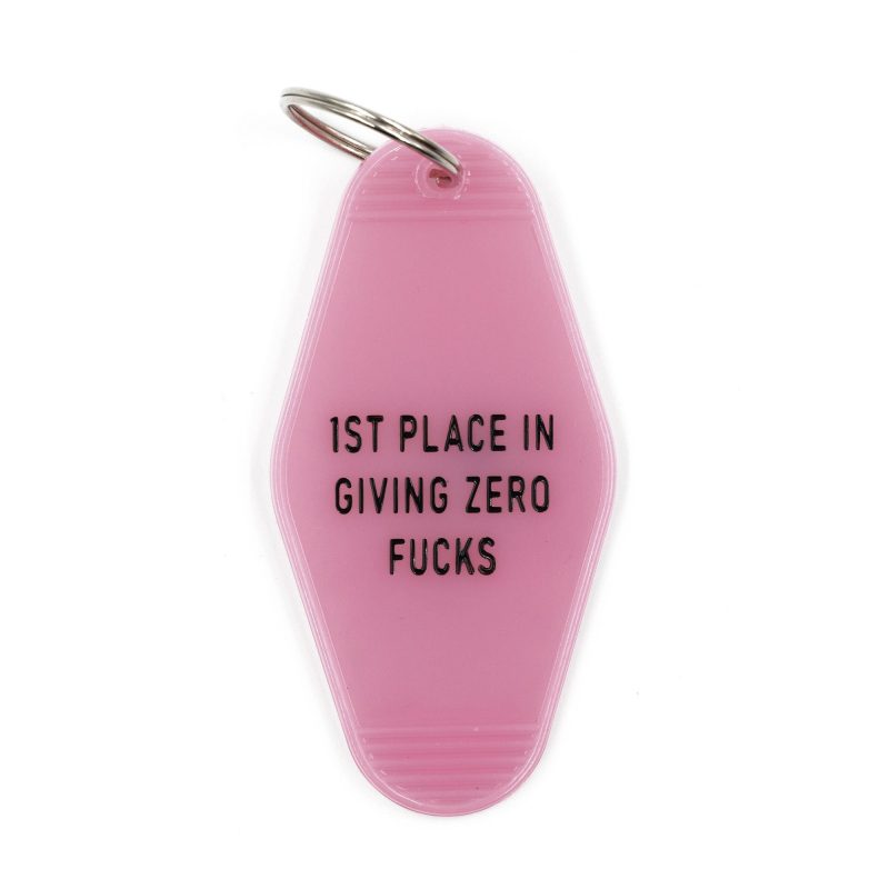 1st Place in Giving Zero Fucks Keychain in Blush Pink 4 03eee09d 4b78 48fe a0df fd96b735f10f