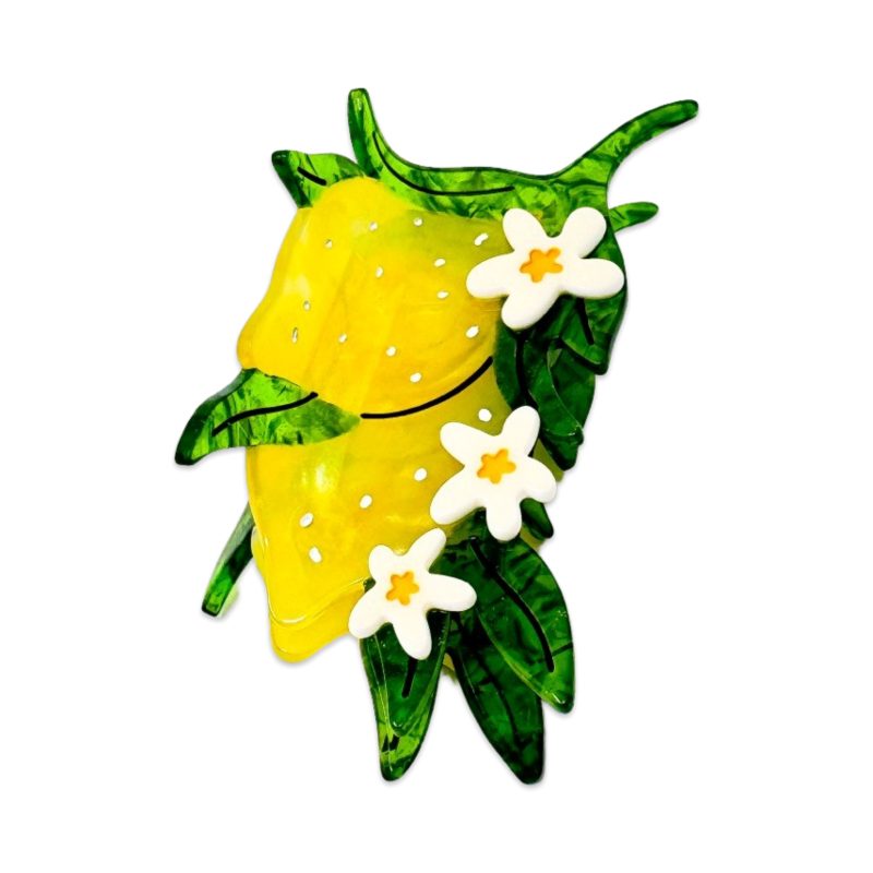 lemon and flowers hair claw accessories jenny lemons 326891