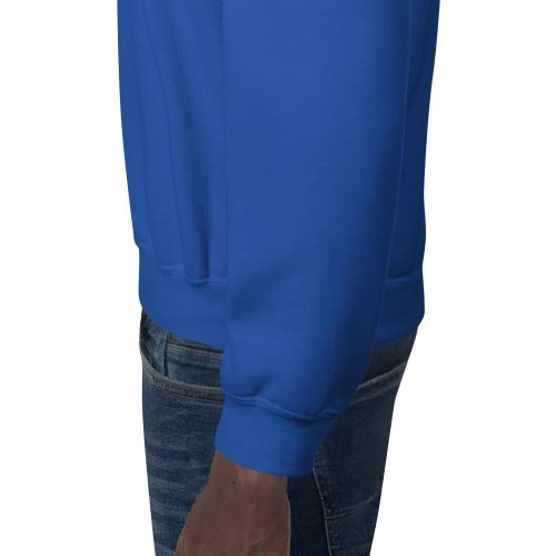 unisex crew neck sweatshirt royal left 6723fec6bbf96